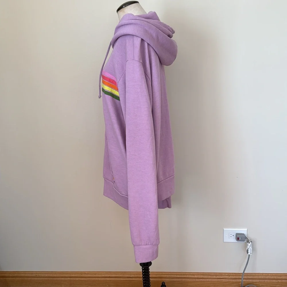 Aviator Nation striped zip up - Picture 4 of 6